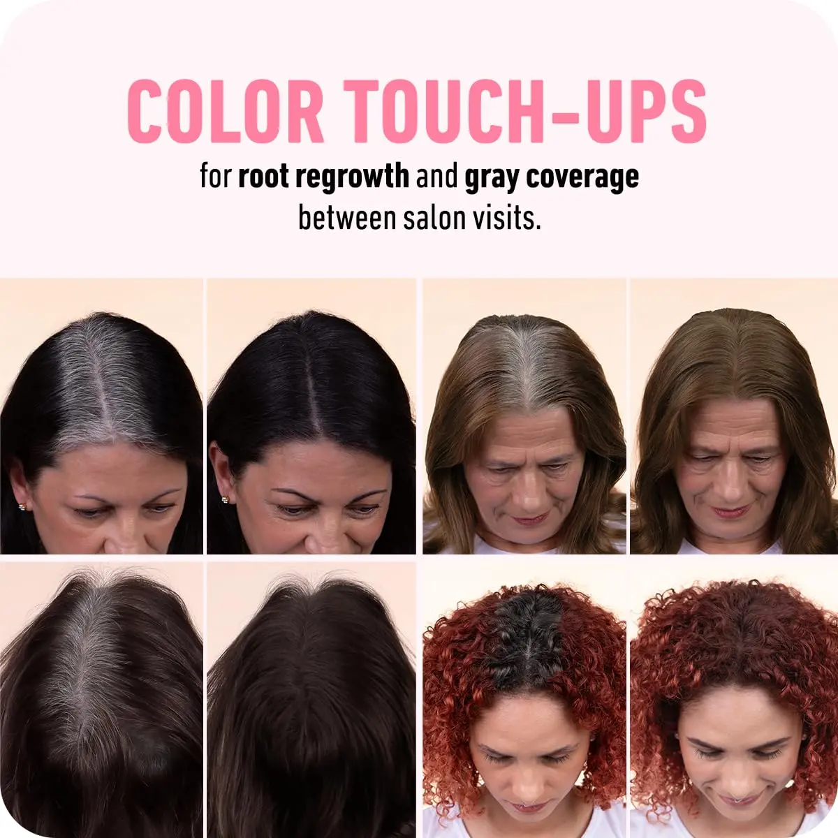 Boldify Hairline Powder Root Touch Up Hazel Brown 4g | Instantly Conceals Regrowth & Thinning Hairlines - view 4
