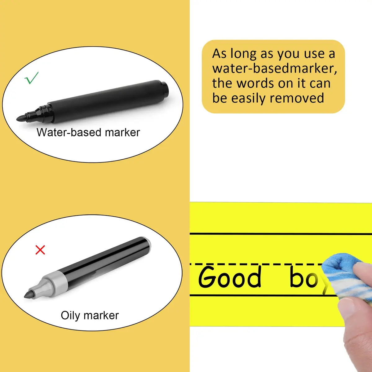 Chinco Magnetic Sentence Strips 24 x 3 Inch | Reusable Classroom Learning Tool for Teachers & Students - view 6