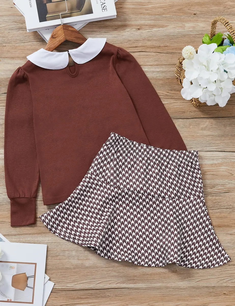 LIONJIE Toddler Girl Outfit Set 9-10Y | Festive Christmas Dress for Girls - view 6