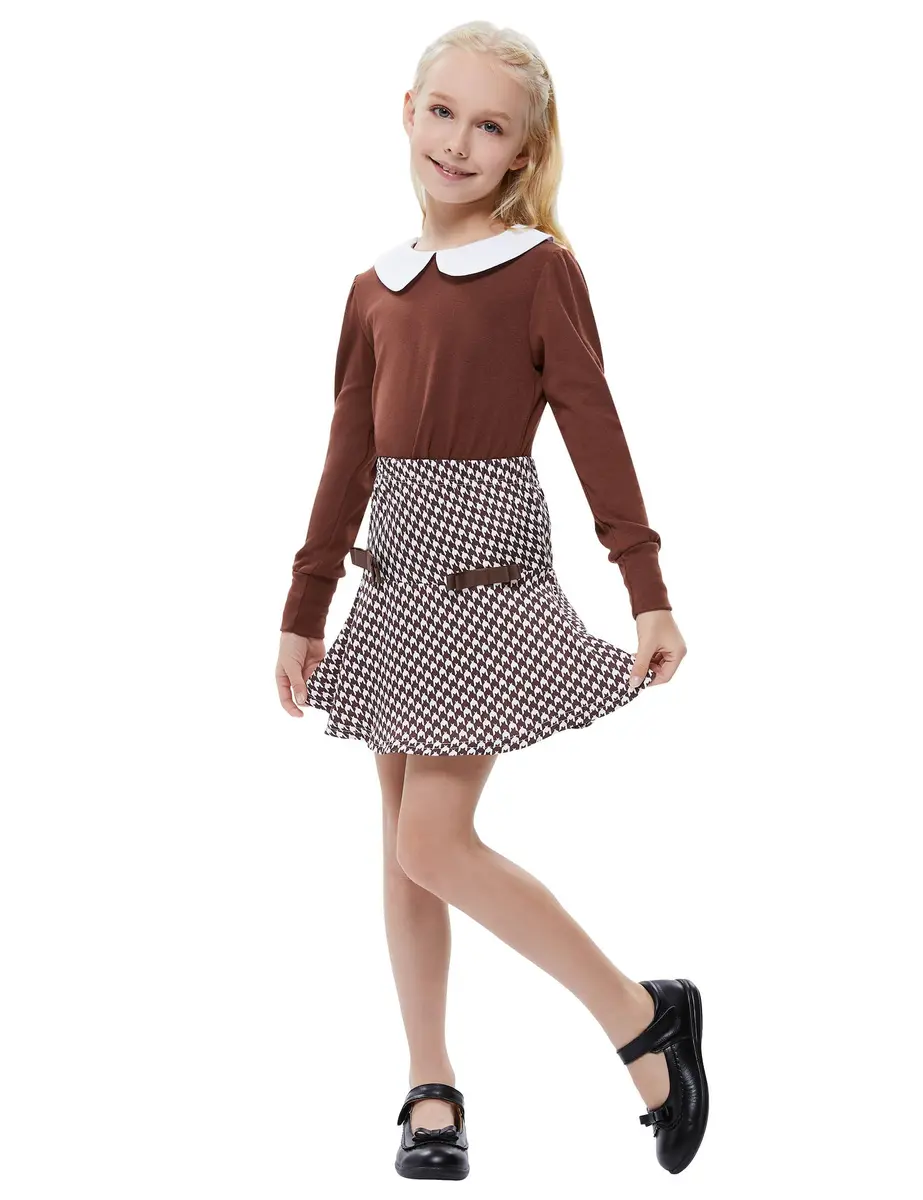 LIONJIE Toddler Girl Outfit Set 9-10Y | Festive Christmas Dress for Girls - view 3