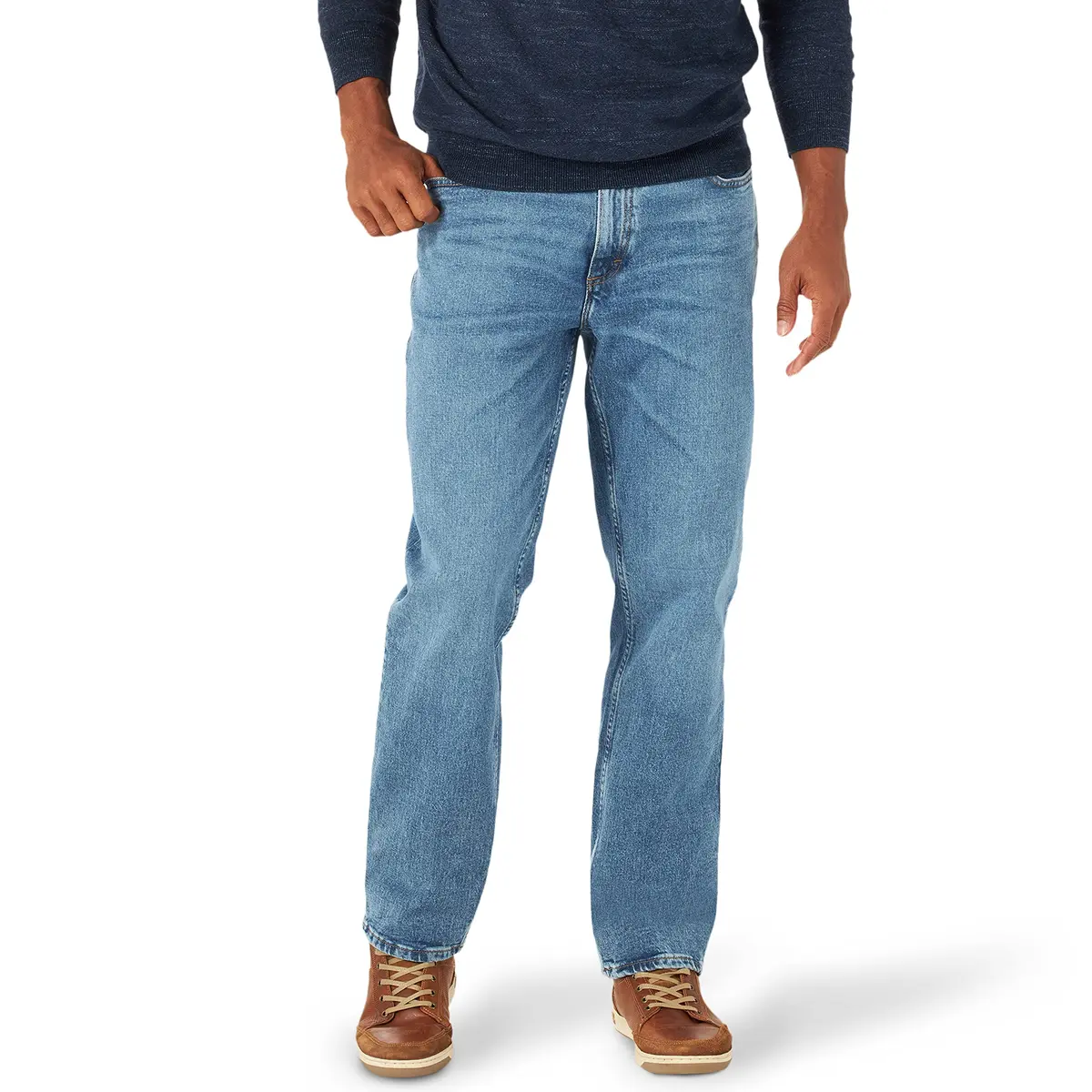 Lee Men's Legendary Relaxed Fit Jean, True Blue, 32W x 32L | Straight Leg - main product image