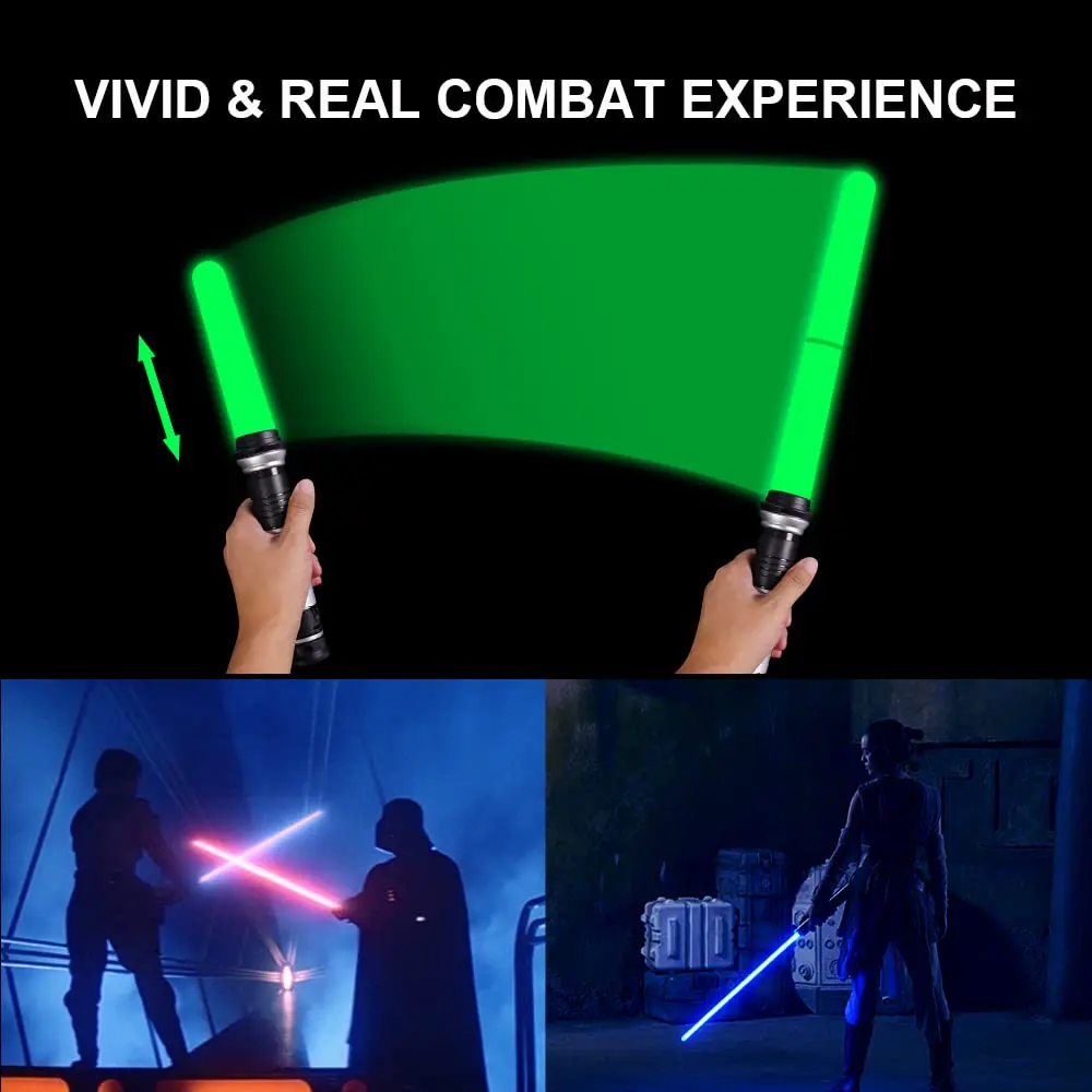 OSDUE Light Up Saber with Sound 7 Colors | Retractable Kids Toy 80cm - view 5