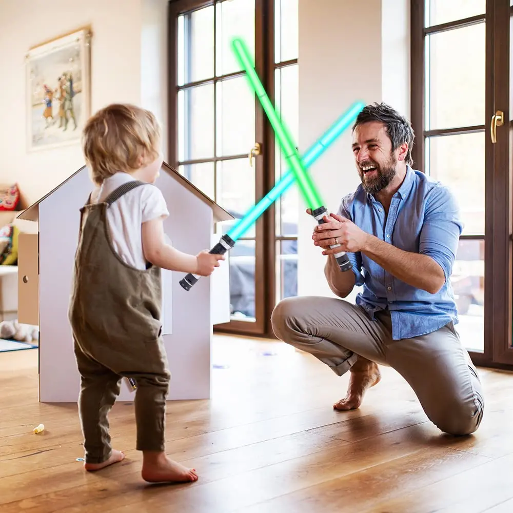 OSDUE Light Up Saber with Sound 7 Colors | Retractable Kids Toy 80cm - view 7