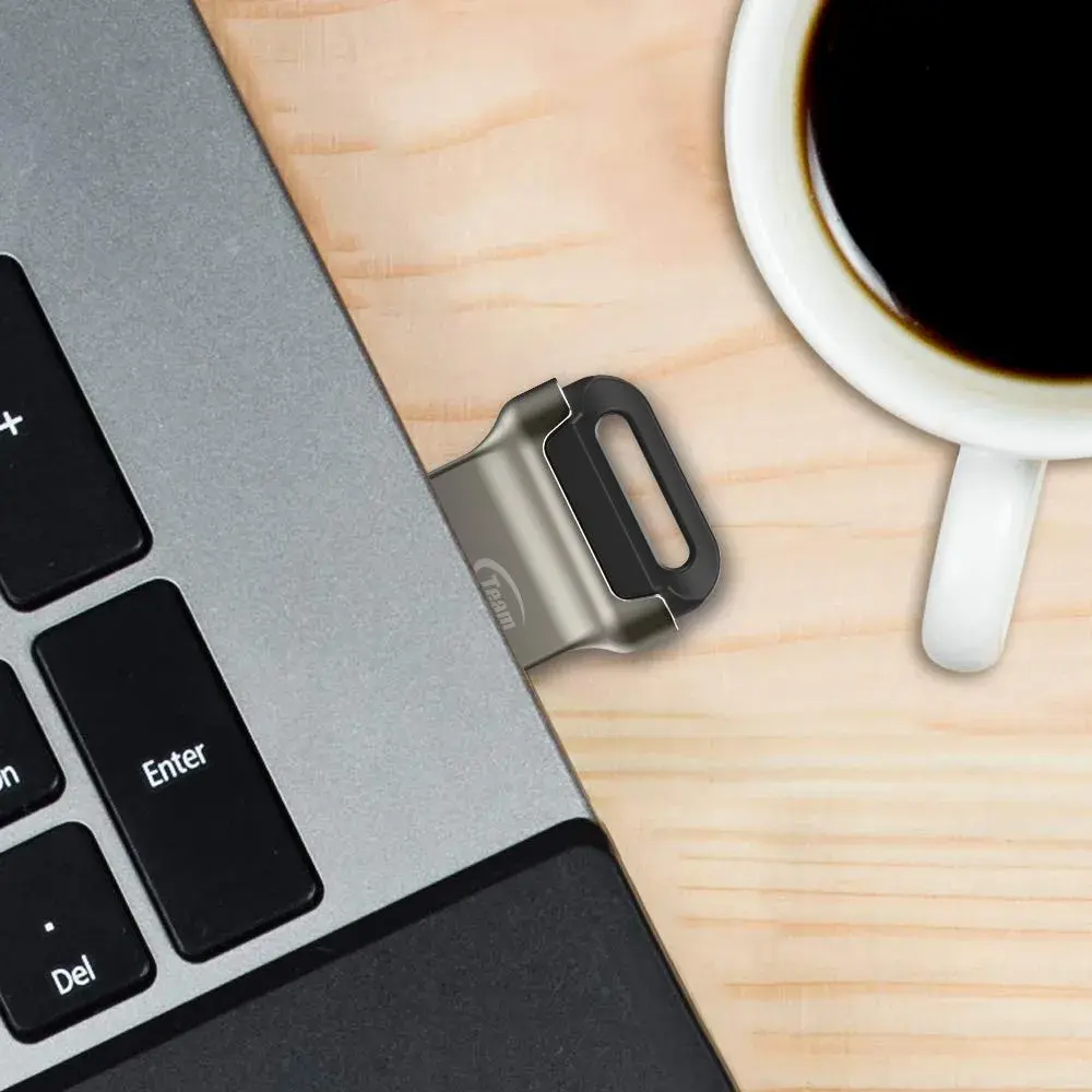 TEAMGROUP C162 256GB USB 3.2 Gen 1 Flash Drive | 140MB/s Read Speed, Waterproof, Zinc Alloy - view 3
