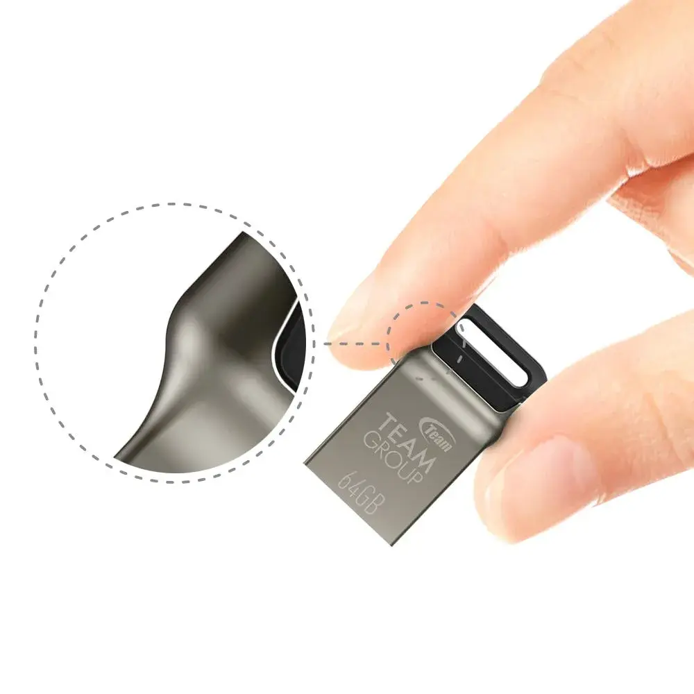 TEAMGROUP C162 256GB USB 3.2 Gen 1 Flash Drive | 140MB/s Read Speed, Waterproof, Zinc Alloy - view 4
