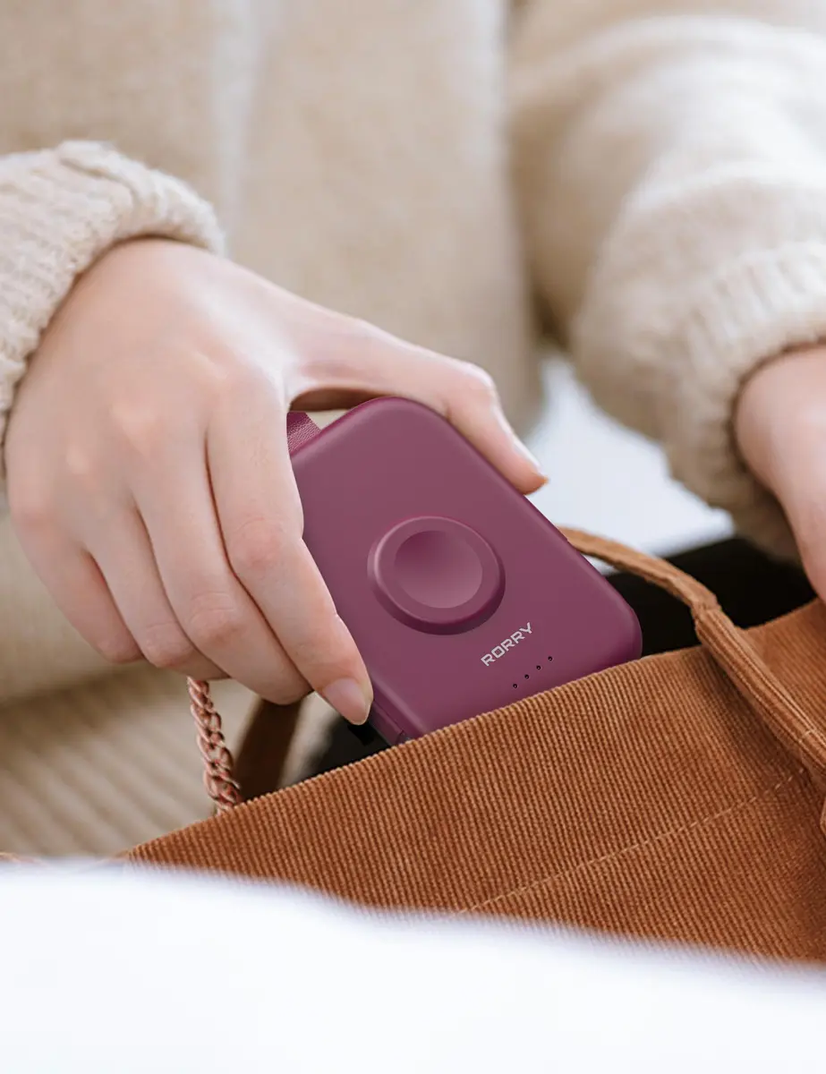RORRY Portable Charger Power Bank 5000mAh | Compact, Wireless Charging & Apple Watch Compatible - view 7