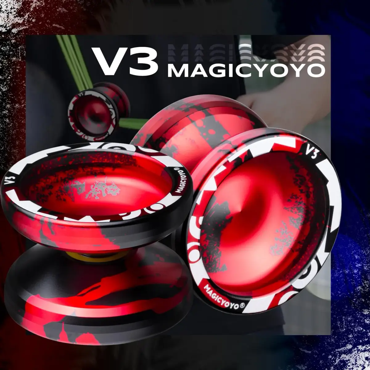 MAGICYOYO Professional Responsive Yoyo V3 Metal Yo yo for Kids Beginners | Dual Function Aluminum Alloy 6061 - view 2
