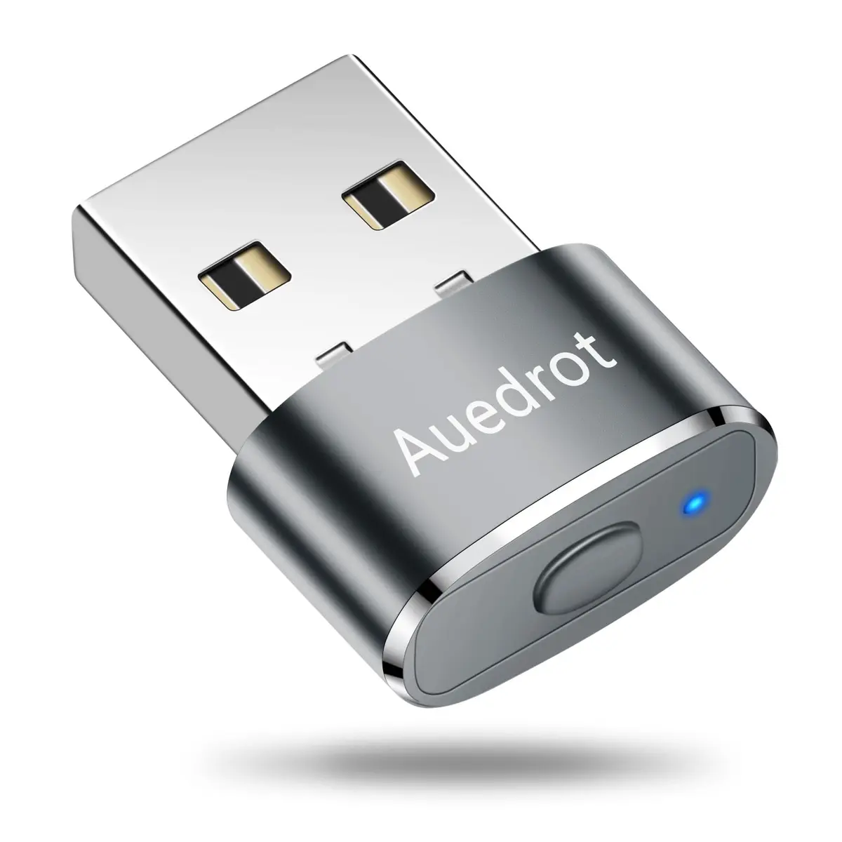 AUEDROT Mouse Jiggler Gray USB Mouse Mover with 2 Jiggle Modes | Keep Computer Awake - main product image