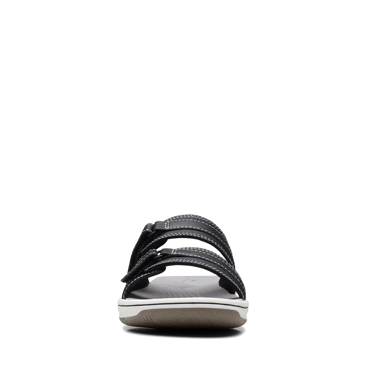 Clarks Cloudsteppers Women's Breeze Piper Slide Sandal Black Synthetic 8 Medium US | Beach-Strolling Comfort - view 4