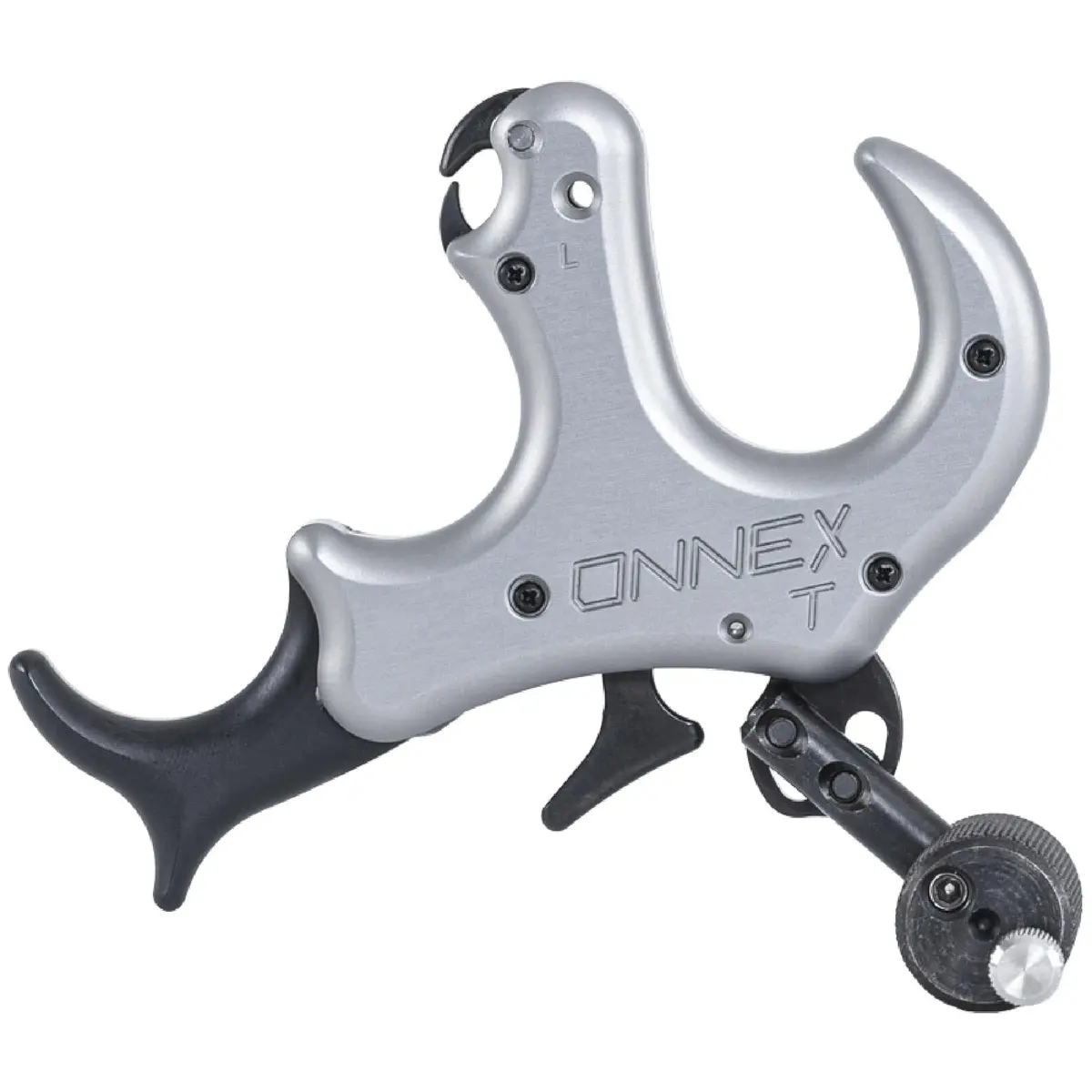 Stan OnneX Thumb Archery Release – Modular Trigger with Zero Travel, Adjustable Tension, 3 & 4 Finger Options, Echo Grey, M - view 5