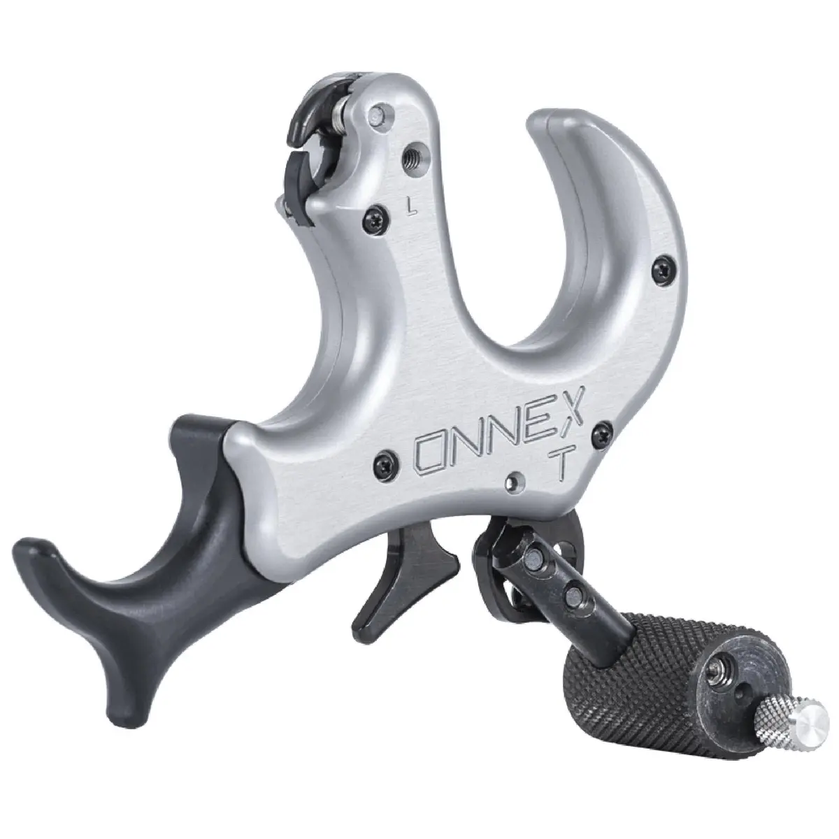 Stan OnneX Thumb Archery Release – Modular Trigger with Zero Travel, Adjustable Tension, 3 & 4 Finger Options, Echo Grey, M - view 6
