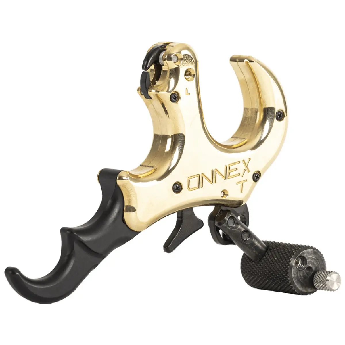 Stan OnneX Thumb Archery Release – Modular Trigger with Zero Travel, Adjustable Tension, 3 & 4 Finger Options, Heavy Metal, XL - view 2