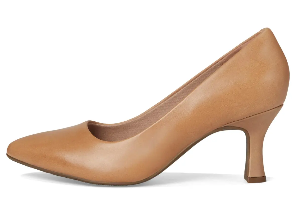 Clarks Women's Kataleyna Gem Pump 6.5 Wide | Elegant Leather Pump for Women - view 5