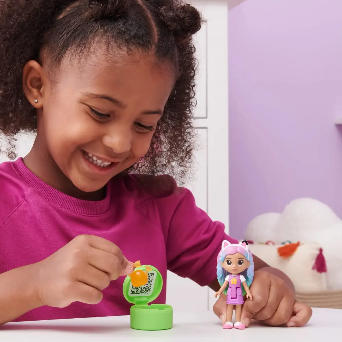 Gabby’s Dollhouse Rainbow Gabby & Friends Figure Set with 4 Figures | Ages 3+ - view 4