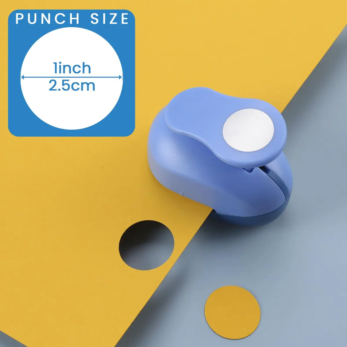MYARTOOL 1 Inch Circle Paper Punch | Precise Circular Cut-Out for Crafts & DIY (70-120c) - view 8