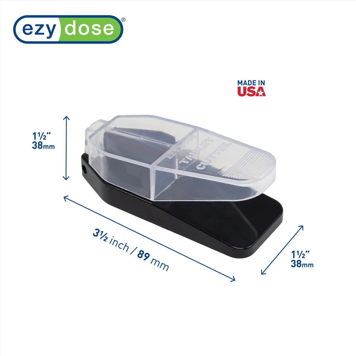EZY DOSE Pill Cutter and Splitter | Precise, Compact & Travel-Friendly for Daily Medication - view 2