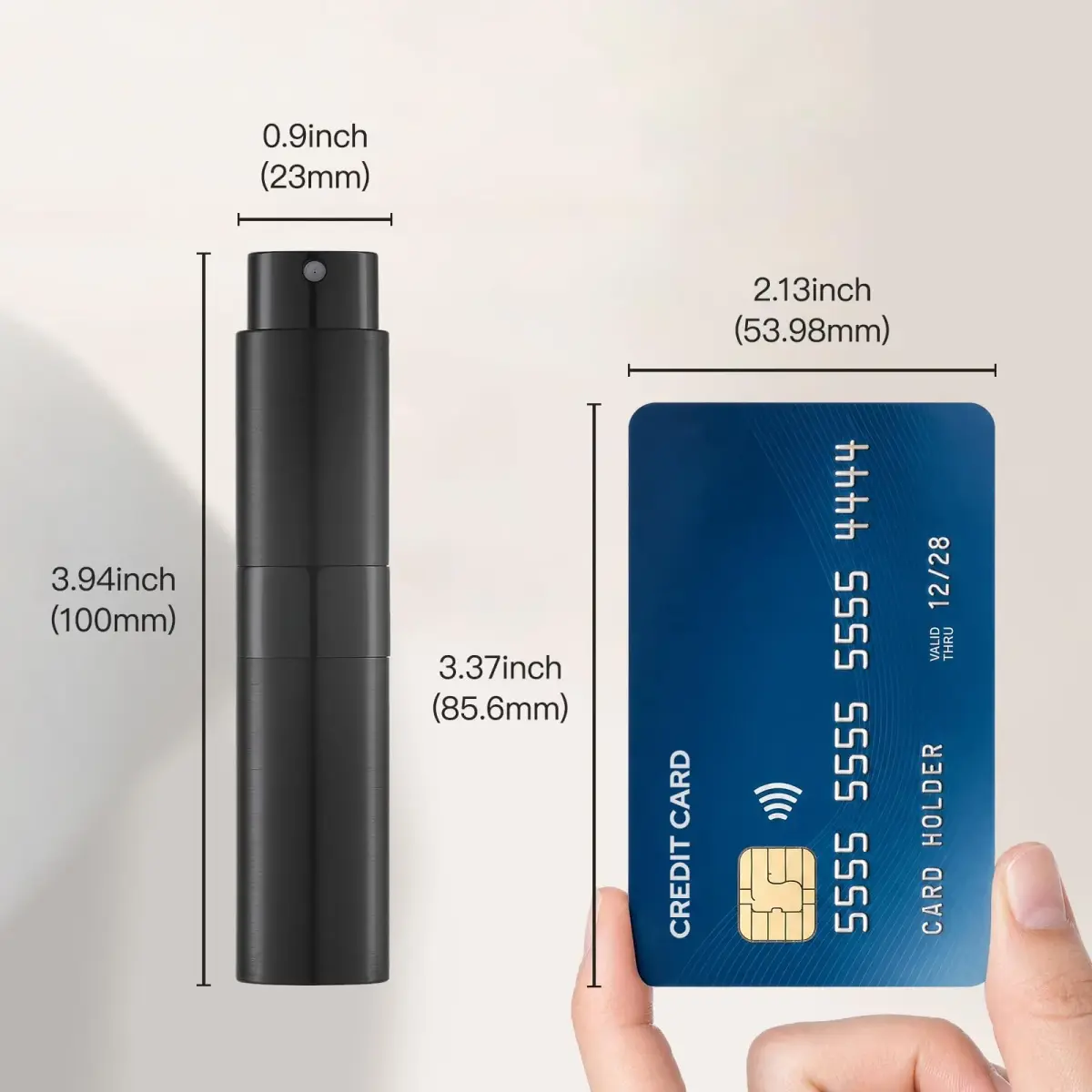 LISAPACK 8ml Refillable Perfume Travel Bottle | Portable Atomizer Sprayer - view 6