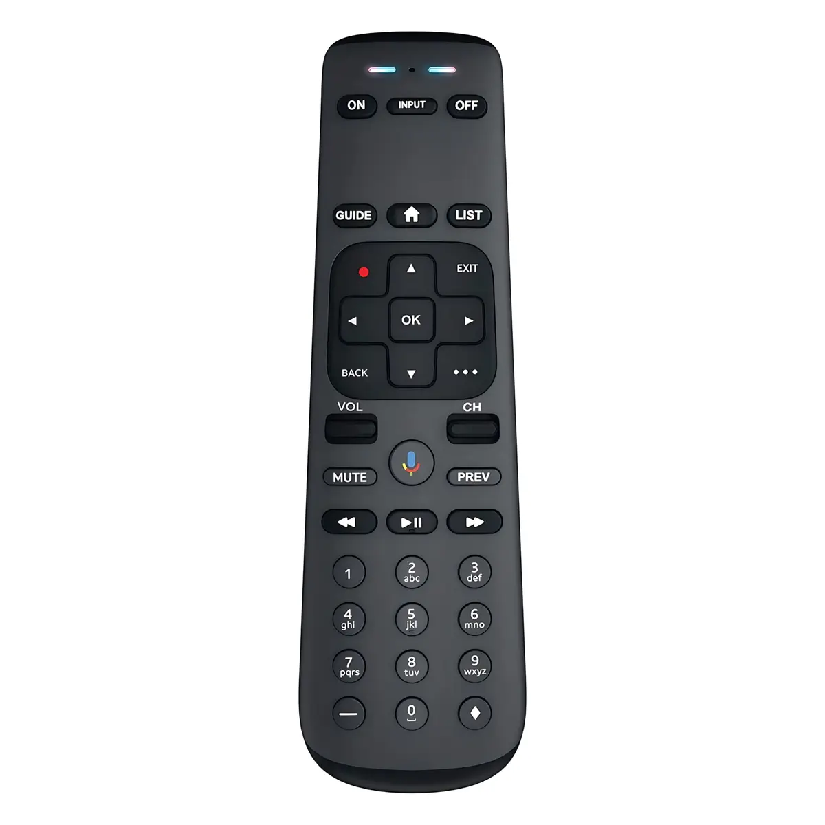 BUCK TAPE AS TOUGH AS A BUCK RC82V Universal Voice Remote Control | IR/RF, Bluetooth, Voice - main product image