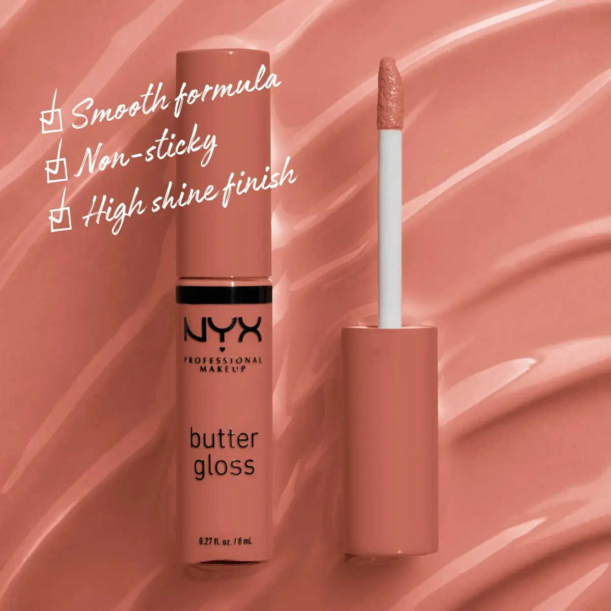 NYX PROFESSIONAL MAKEUP Butter Gloss Lip Gloss Trio - Sugar High, Spiked Toffee, Butterscotch | 0.81 Fl Oz (24ml) Total - view 2