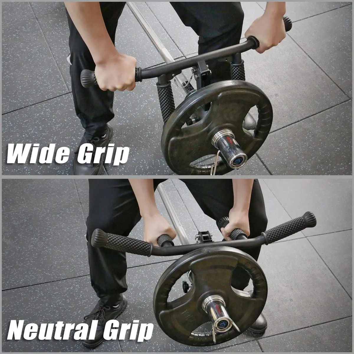 SELEWARE T Bar Row Attachment for 2" Bars | Multi Grip Landmine Handle for Strength Training - view 2