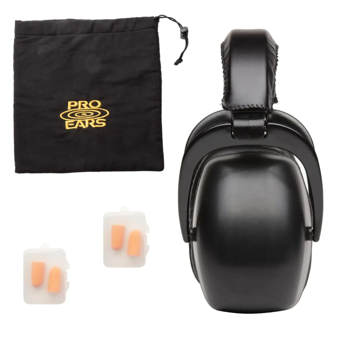 Pro Ears Ultra 30 MRI Kit - MRI-Safe Hearing Protection Earmuffs & Earplugs, NRR 30 dB, 623 g (1.37 lb) | ANSI S3.19-1974 Certified - main product image