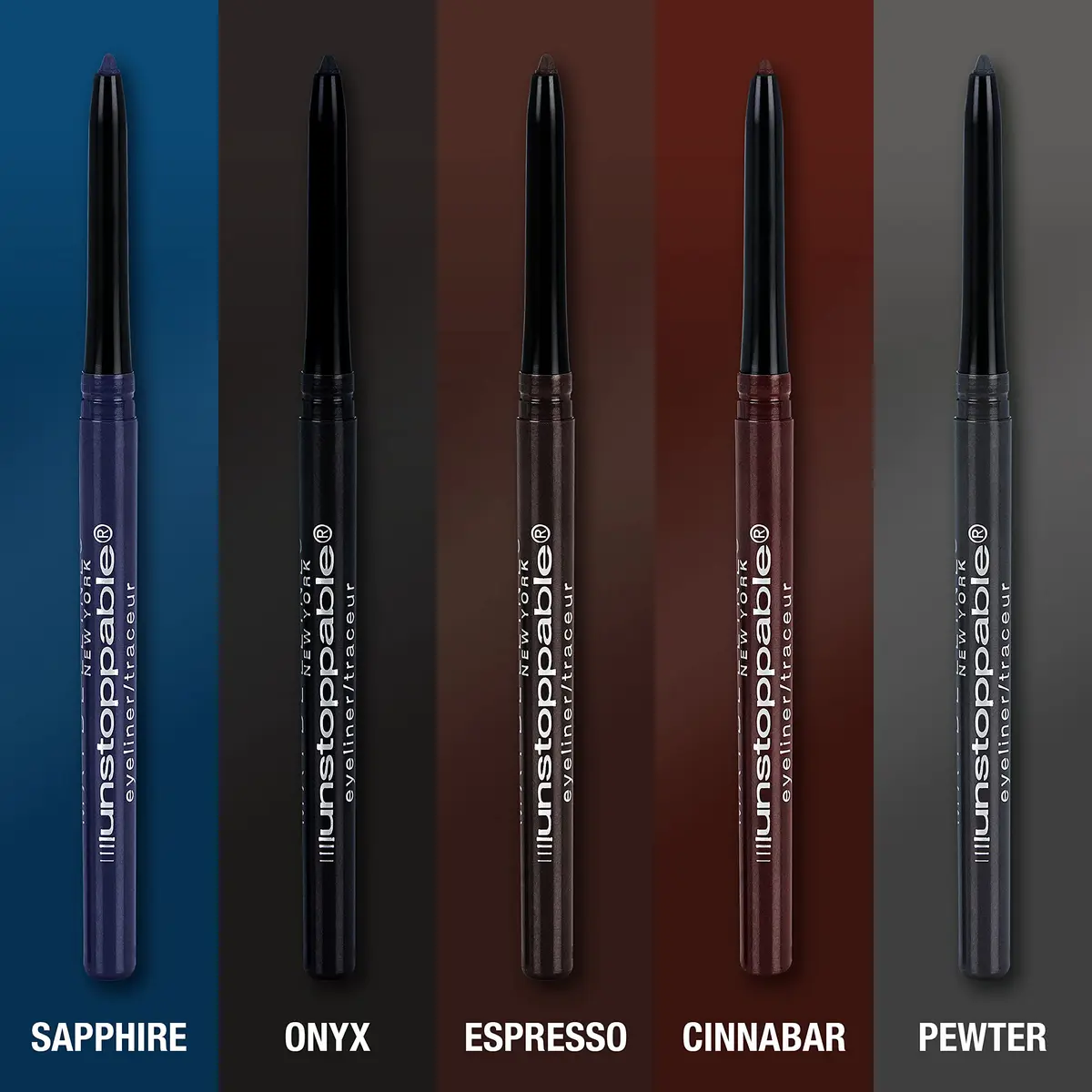 Maybelline Unstoppable Waterproof Mechanical Eyeliner Pencil Cinnabar 0.02 oz (Pack of 2) | Smudge-Resistant & Ophthalmologist Tested - view 5