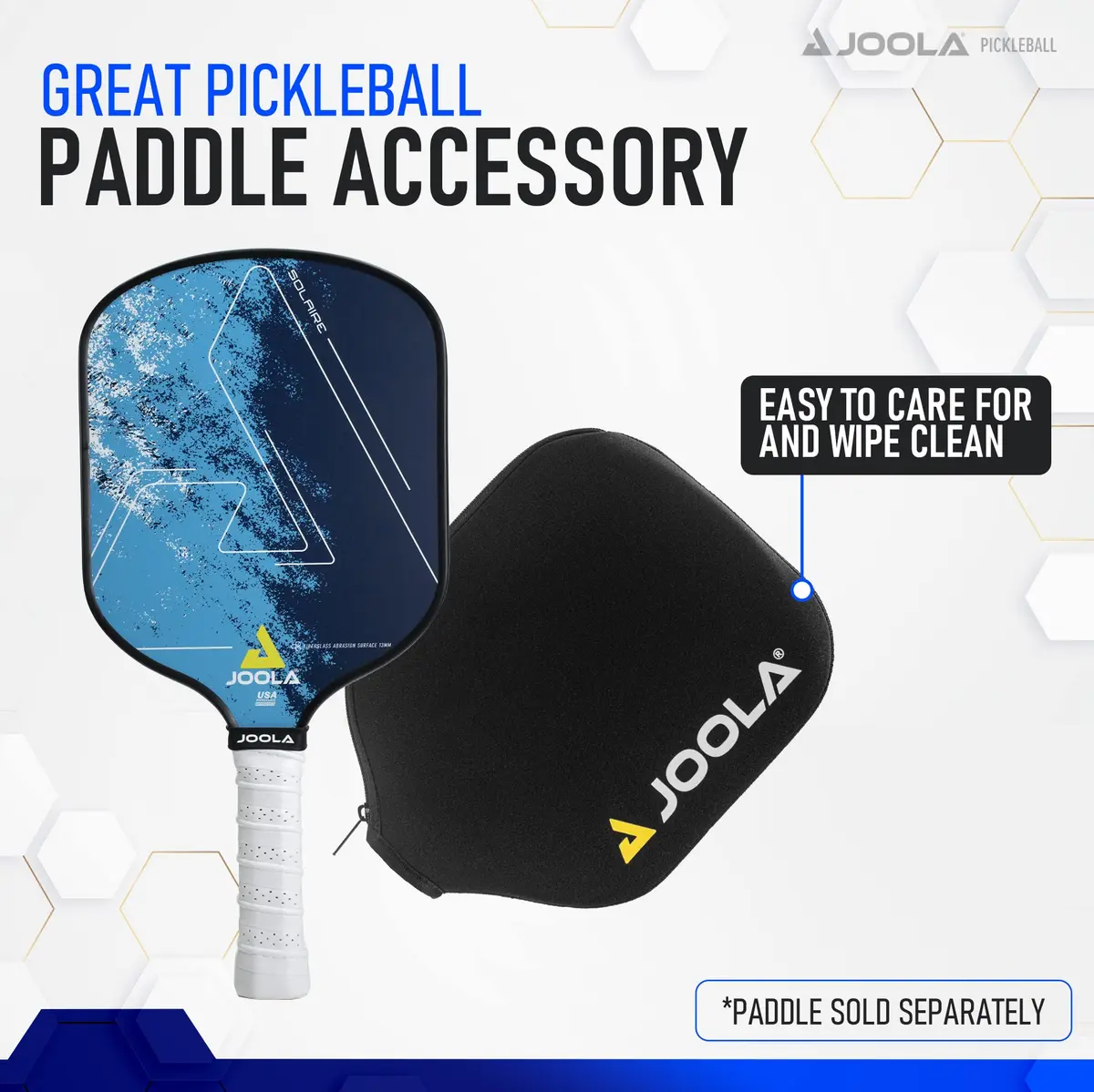 JOOLA Neoprene Pickleball Paddle Cover - Fits Paddles up to 8" Wide | Protects Against Scratches & Moisture - view 5