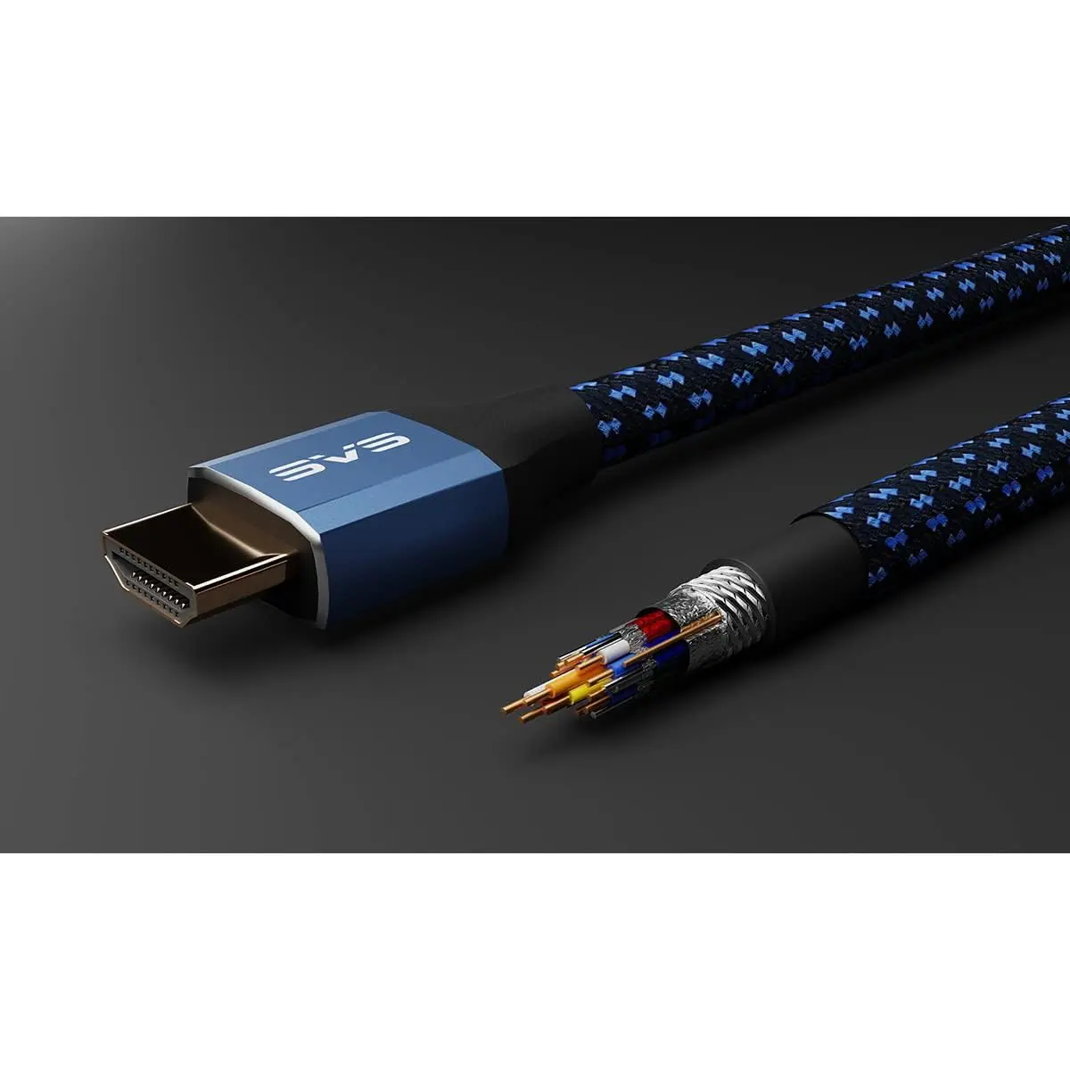 SVS SoundPath 8K Ultra High Speed 2.1a HDMI Cable - 1m | Supports 10K Video & 48Gbps Bandwidth - view 5