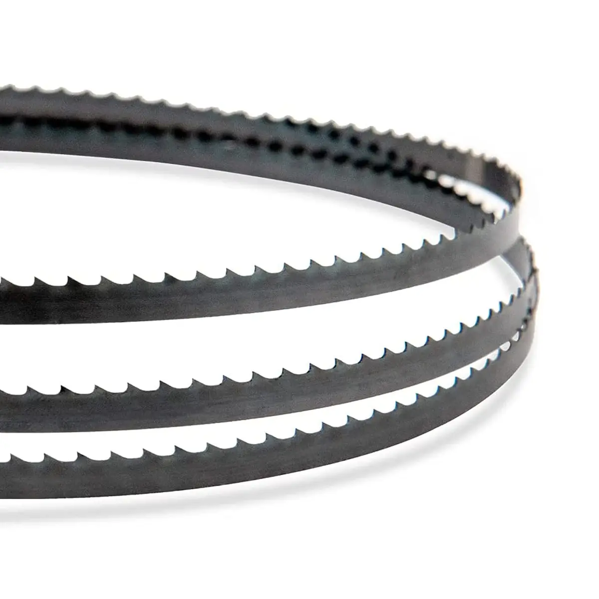POWERTEC Bandsaw Blades Assortment 56-7/8 Inch | High Carbon Steel, 3 Pack, Wood & Metal Cutting - view 2