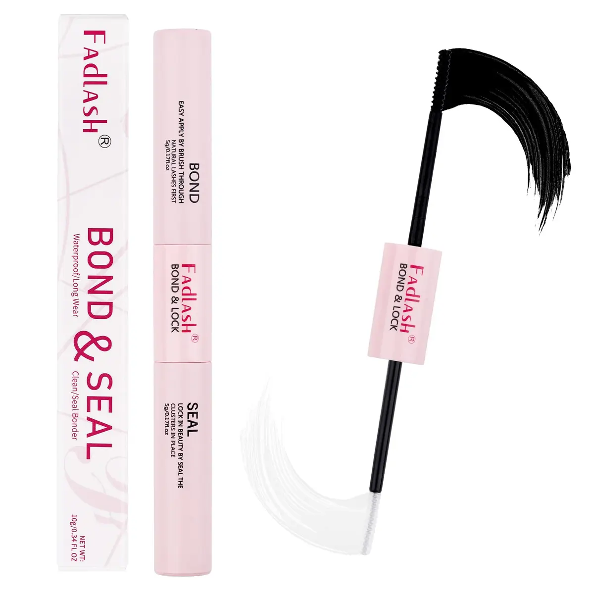 FADLASH Lash Bond & Seal Kit | Strong Hold 48-72 Hours for DIY Eyelash Extensions - main product image