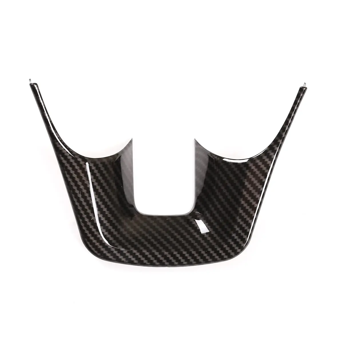 CHEAYAR Carbon Fiber Pattern Steering Wheel Trim Cover for Toyota Fortuner 2016-2022 | Interior Protection Frame - main product image