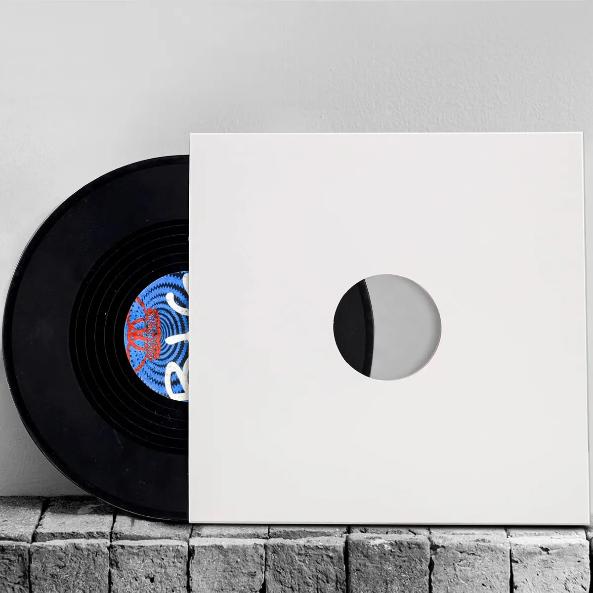 Facmogu 10PCS 12-inch Vinyl Record Sleeves 30.48cm (12 inch) | Acid-Free Cardboard LP Covers for 33 RPM Records - view 4
