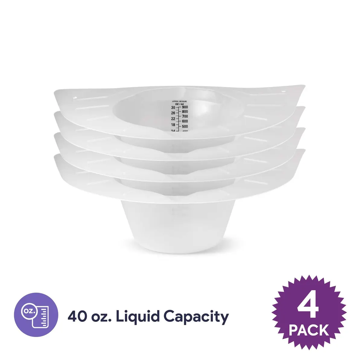 ProHeal Urine Hats for Toilet | Durable Sample Collection Kit, 4 Pack - view 6