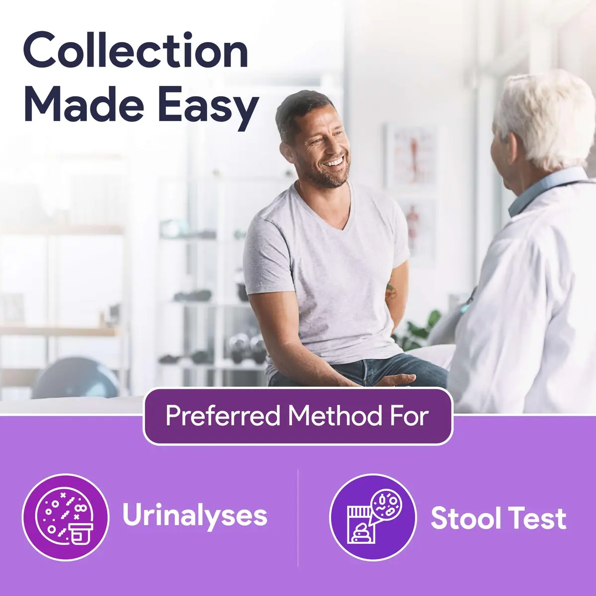 ProHeal Urine Hats for Toilet - Stool Sample Collection Kit, 10 Pack | Universal Fit, Durable Plastic, Easy Pour Spout - view 3