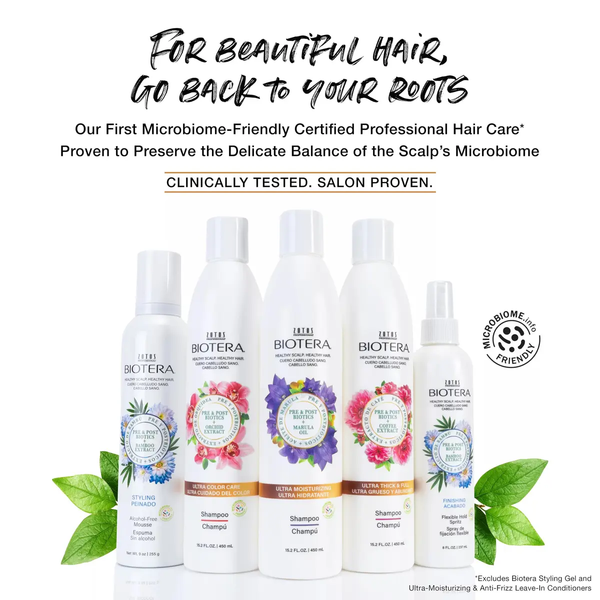 Biotera Ultra Color Care Shampoo for Vivid Color-Treated Hair | Protects & Extends Vibrancy with Coconut & Orchid Extract, Vegan, Sulfate-Free, 15.2 Fl Oz - view 3
