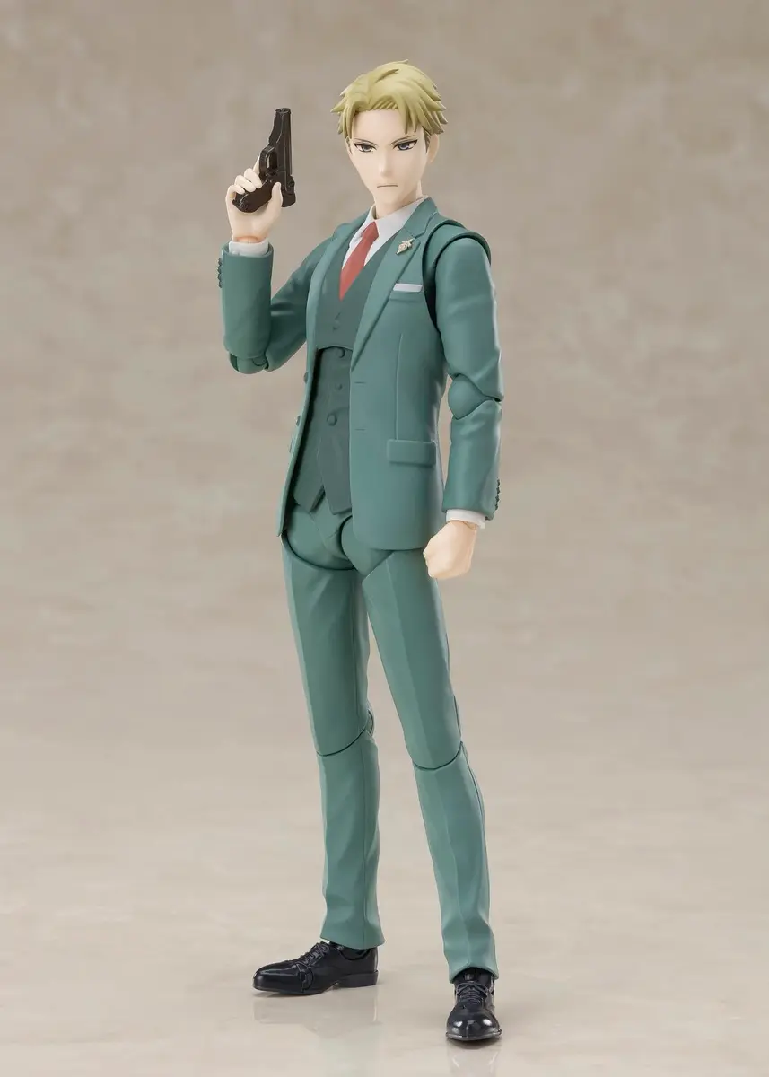 TAMASHII NATIONS Spy x Family Loid Forger S.H.Figuarts Action Figure 17cm (6.7") | Licensed Anime Collectible - view 2