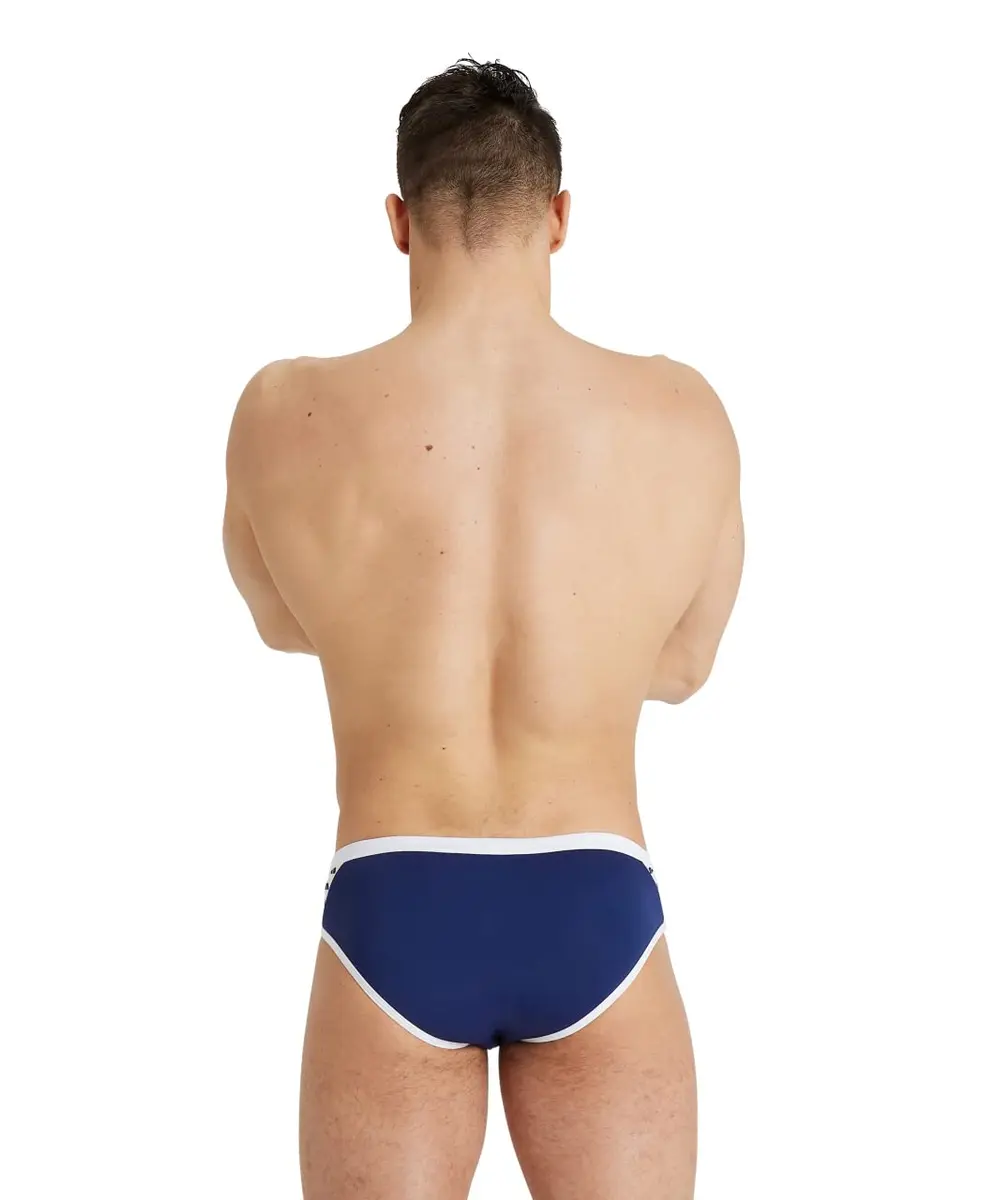 ARENA Men's Icons Swim Brief Solid MaxLife Athletic Swimwear US Size 26 | Chlorine-Resistant & UV Protected - view 2