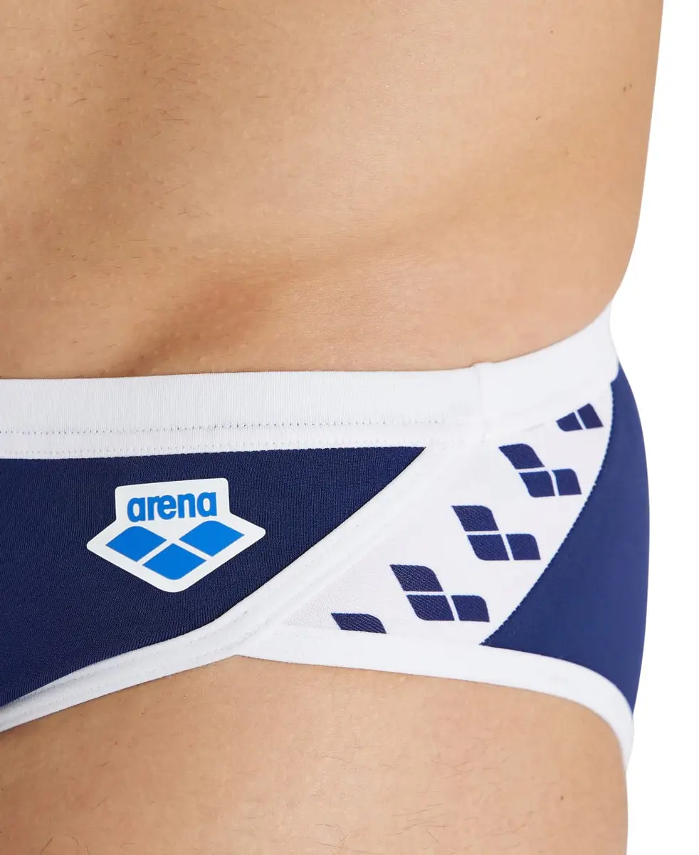 ARENA Men's Icons Swim Brief Solid MaxLife Athletic Swimwear US Size 26 | Chlorine-Resistant & UV Protected - view 4