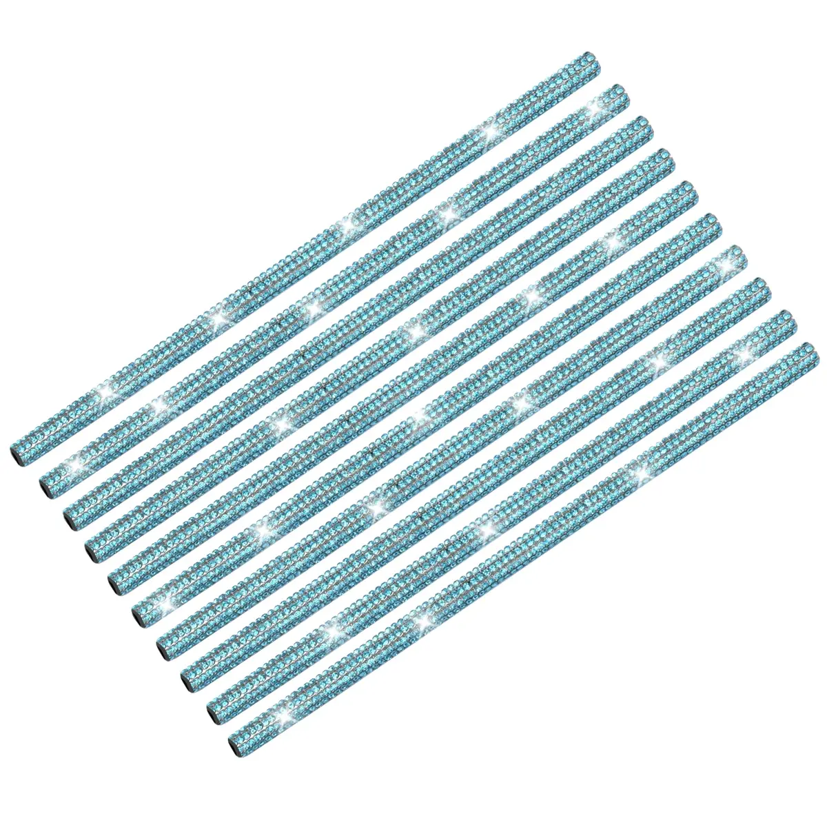 INSAUTO Bling Car Vent Outlet Trim 10pcs | Sparkle Diamond Car Accessories for Women & Girls - main product image