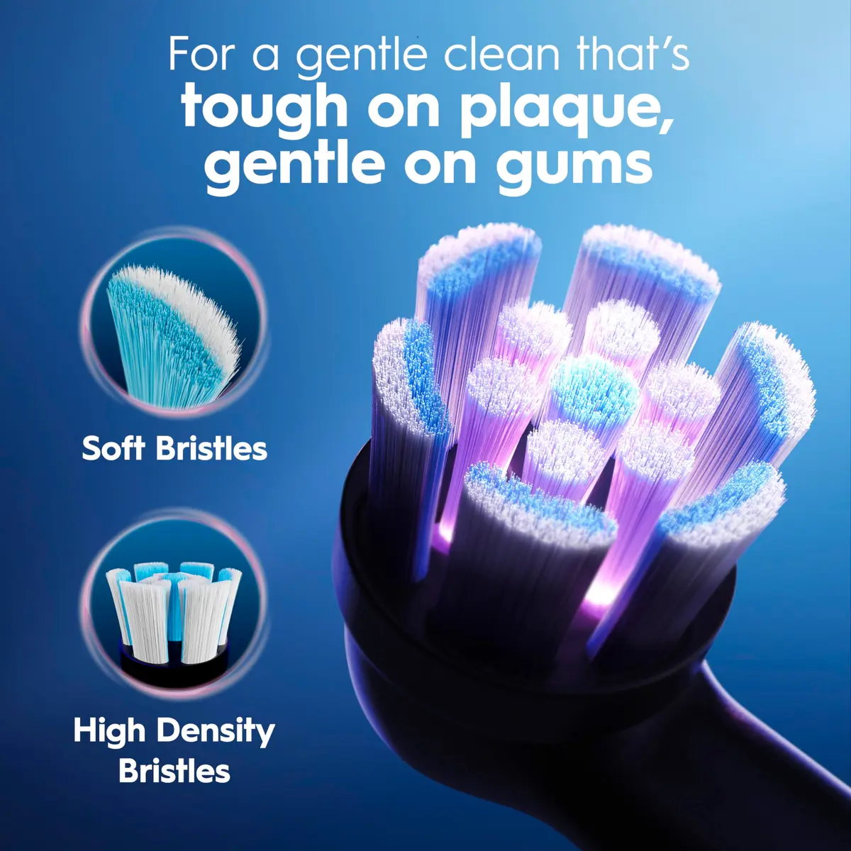 Oral-B iO Series 3 Limited Deep Clean Rechargeable Electric Toothbrush with Visual Pressure Sensor & 2 Brush Heads | 3 Cleaning Modes - view 7