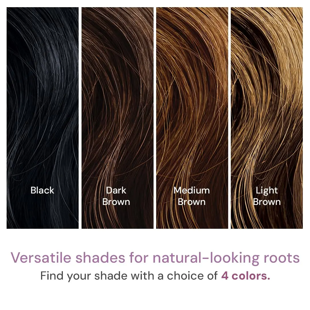 Style Edit Root Touch Up Stick | Temporary Hair Color for Gray Roots | Salon-Quality, Transfer-Resistant | Black, 0.11 oz (Pack of 2) - view 6