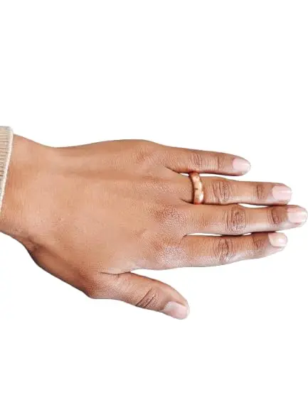 CHAKRADHARI Copper Ring 26mm | Ayurveda Healing & Planet Energies (70-120 chars) - view 3