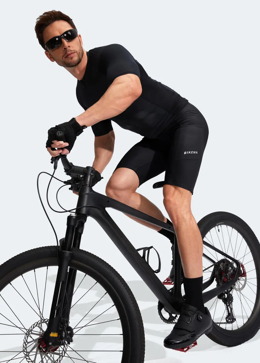 Bikewa Shorts for Men 3D Padded Cycling | Breathable, Quick Dry, UPF 50+ (Large) - view 7