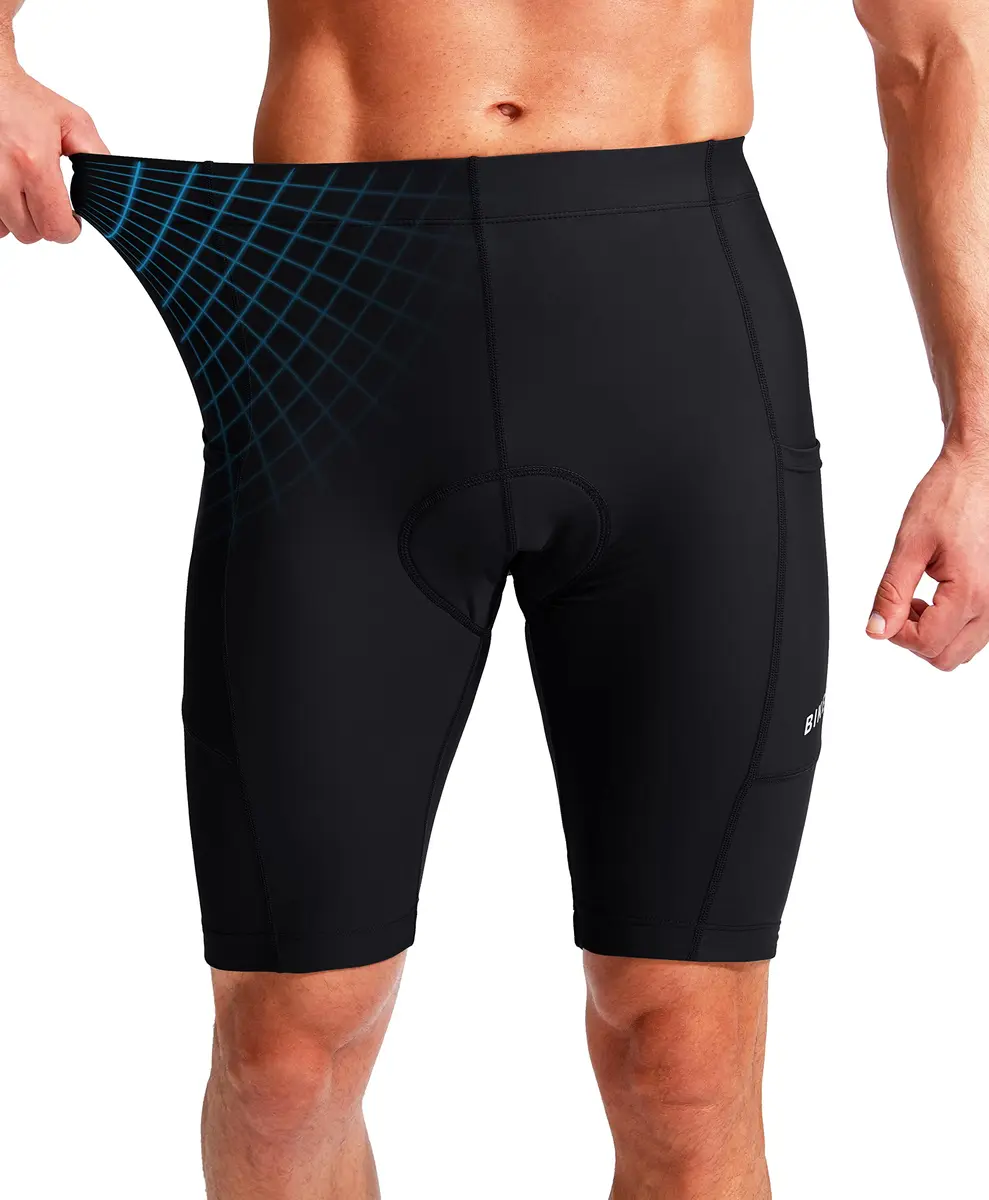 Bikewa Shorts for Men 3D Padded Cycling | Breathable, Quick Dry, UPF 50+ (Large) - view 3