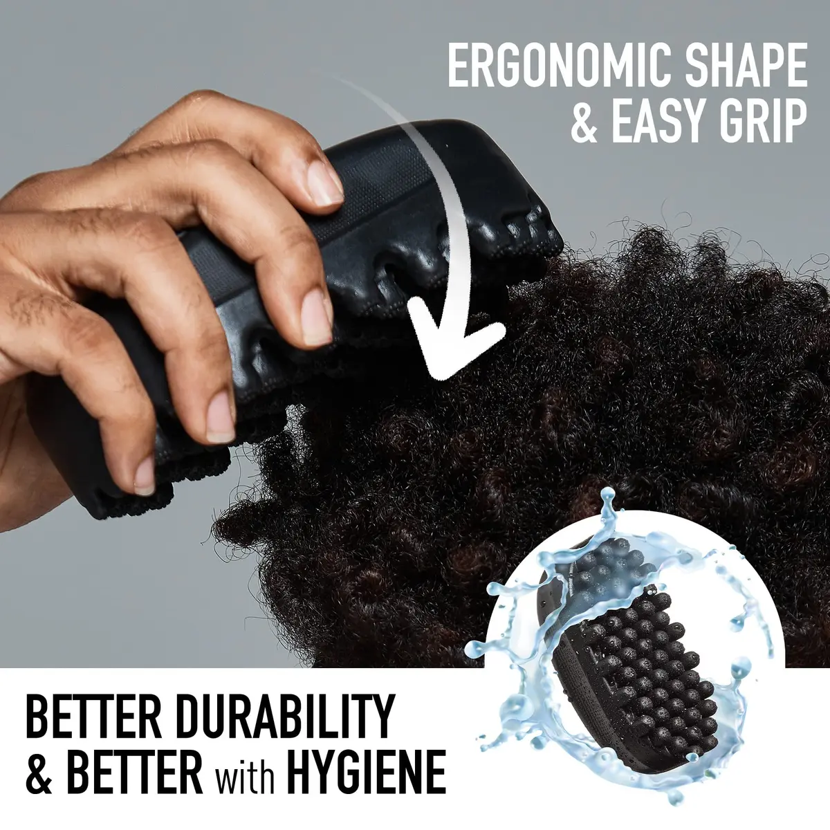 Red by Kiss Bow Wow X Twist King Luxury Twist Styler Washable, Durable, Crumb Free, Twist Brush for Afro Curl - view 5