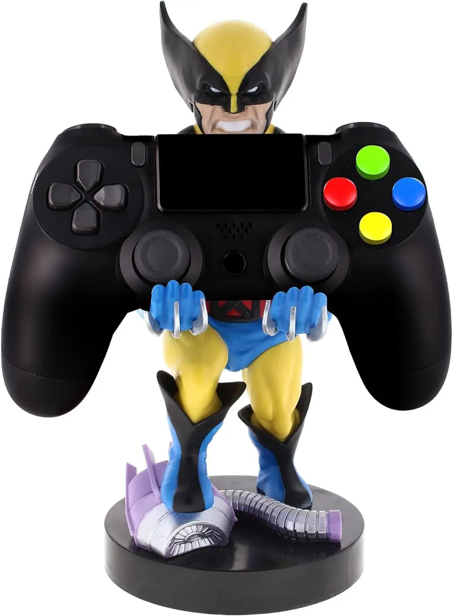 Exquisite Gaming Marvel Wolverine Cable Guys Controller Holder, PS5 Stand Figure, Device Organizer | Official Marvel Collectible (110c) - view 6
