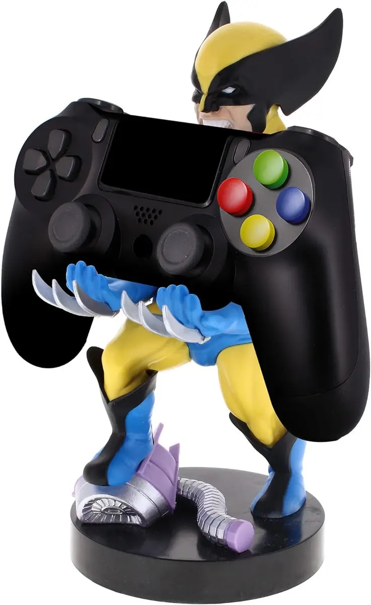 Exquisite Gaming Marvel Wolverine Cable Guys Controller Holder, PS5 Stand Figure, Device Organizer | Official Marvel Collectible (110c) - view 2