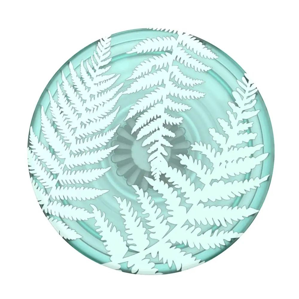 PopSockets Adhesive Phone Grip, Holder- Translucent Fern | Eco-Friendly, Secure & Swappable - view 5