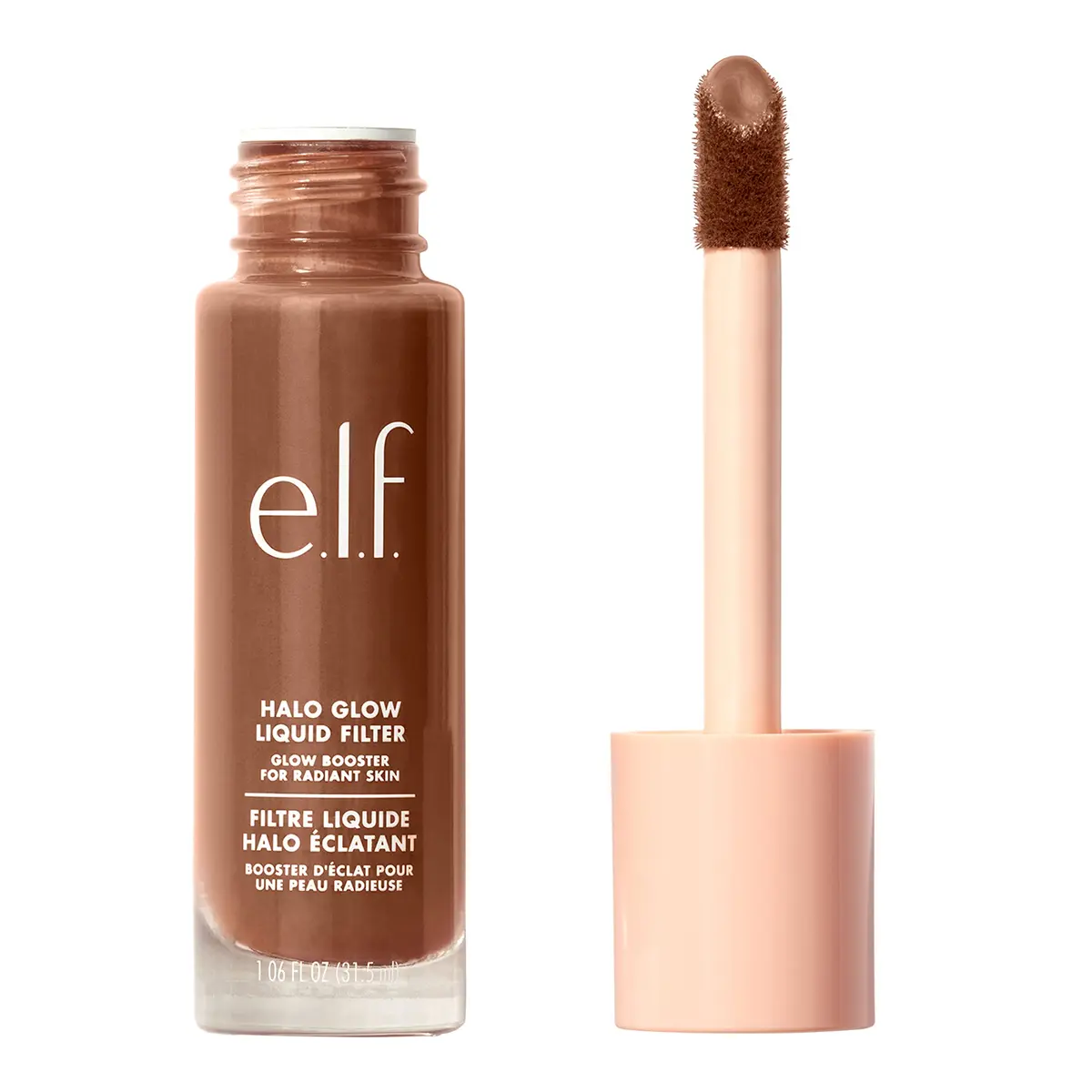 e.l.f. Halo Glow Liquid Filter 31.4ml (1.06 Fl Oz) | Hydrating Complexion Boost with Hyaluronic Acid & Squalane - view 2