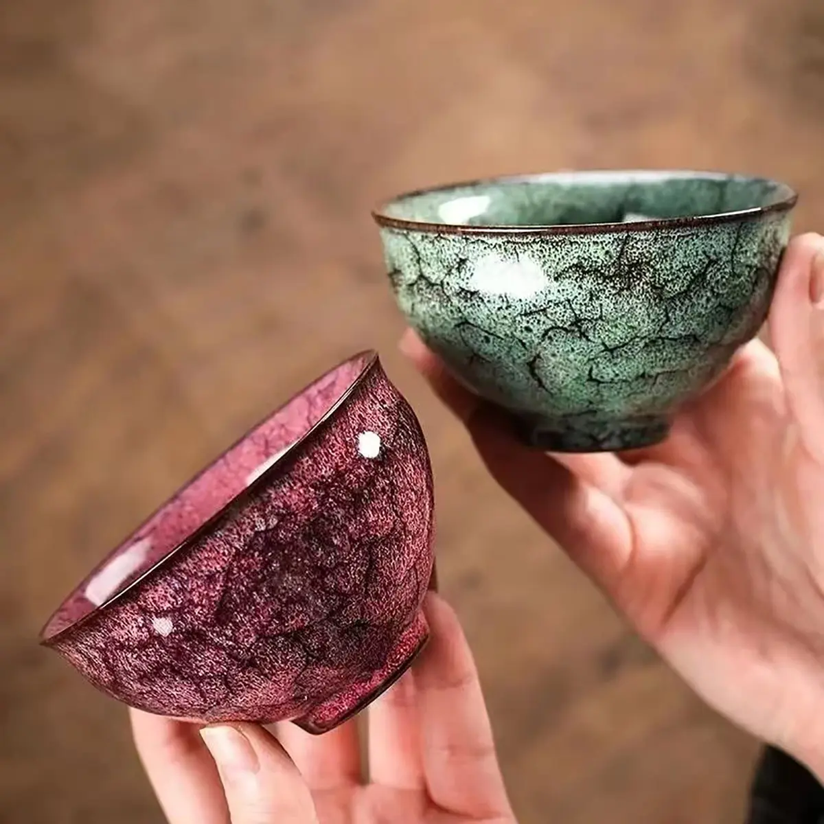 Lxuwbd Ceramic Teacups 5pcs | Modern Style, 3.5oz Each, Durable & Elegant - view 5